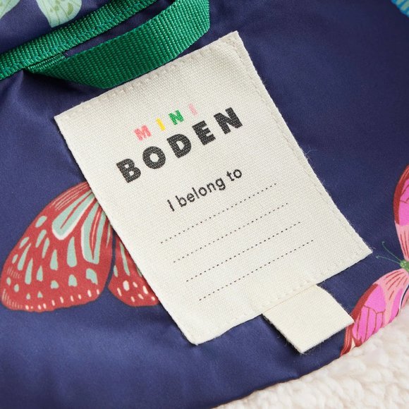 NWT Mini Boden 2-in-1 Padded Coat - Picture 5 of 7